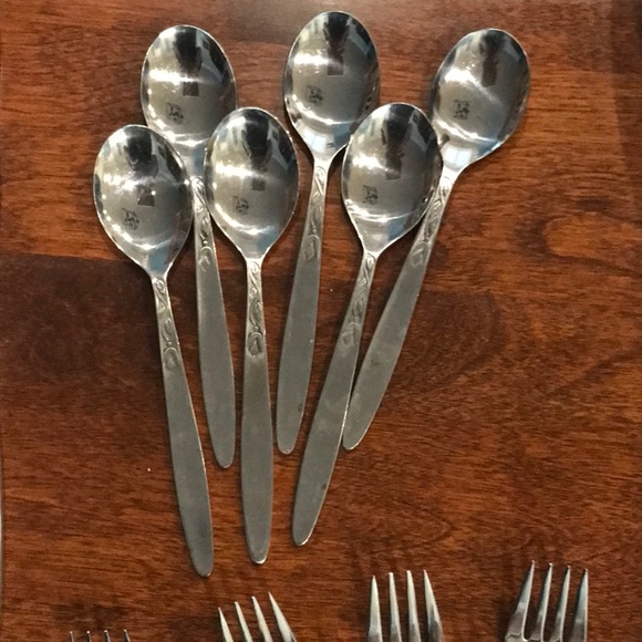 Vintage Amefa Tulip Stainless Steel Holland - Picture 3 of 5